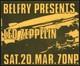 Led Zeppelin-john Bonham-1971 Rare Concert Ticket Stub (sutton Coldfield-belfry)