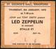 Led Zeppelin-john Bonham-1973 Concert Ticket Stub (bradford-st. George's Hall)