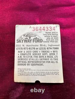 LED ZEPPELIN John Bonham 1973 RARE Concert Ticket Stub Los Angeles Forum
