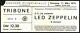 Led Zeppelin-john Bonham-1973 Rare Concert Ticket Stub (munich-olympiahalle)