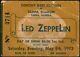 Led Zeppelin-john Bonham-1973 Rare Concert Ticket Stub (tampa Stadium)