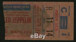 LED ZEPPELIN-John Bonham-1977 RARE Concert Ticket Stub (New York-MSG)