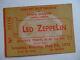 Led Zeppelin Original 1973 Concert Ticket Stub Largest Audience Record