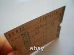 LED ZEPPELIN Original 1973 CONCERT TICKET STUB Los Angeles Forum EX+