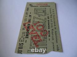 LED ZEPPELIN Original 1977 CONCERT TICKET STUB Seattle EX+