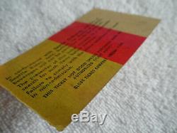 LED ZEPPELIN Original 1977 CONCERT TICKET STUB Seattle EX