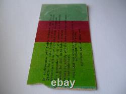 LED ZEPPELIN Original 1977 CONCERT TICKET STUB Seattle EX+