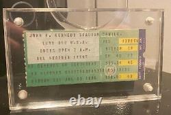 LIVE AID CONCERT Authentic Ticket stub 1985 JFK Stadium, Philadelphia