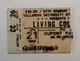 Living Color Concert Ticket Stub Apr 21, 1989 Villanova University Xtremely Rare