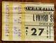 Lynyrd Skynyrd-ed King-1975 Concert Ticket Stub (pittsburgh-syria Mosque)