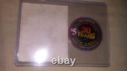 LYNYRD SKYNYRD Ultra RARE 1988 FL Concert Ticket Stub + 2004 Poker Chip L@@K FS