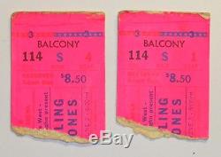 Large Lot of Concert Ticket Stubs, 1960's-70's
