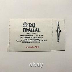 LeAnn Rimes Trump Taj Mahal Concert Ticket Stub How Do I Live Vintage Jun 1997