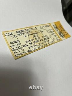 Lebron James x Jay-Z for Barack Obama 08 Election Concert Ticket Stub 1 Of 1