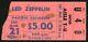 Led Zeppelin-1970 Rare Concert Ticket Stub & Newspaper Clippings (vancouver)