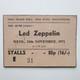 Led Zeppelin 1971 Concert Ticket Stub Free Trade Hall Manchester Uk (mounted)