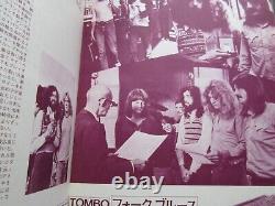 Led Zeppelin 1972 Japan Tour Book Concert Program w Osaka Ticket Stub Page Plant