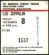 Led Zeppelin-1972 Rare Concert Ticket Stub (manchester-hardrock Concert Theatre)