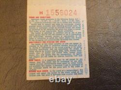 Led Zeppelin 1977 Concert Ticket Stub Chicago Stadium
