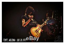 Led Zeppelin 1977 Original Concert Ticket Stubtempe Arizona July 20,1977rare