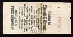 Led Zeppelin 2-13-1975 Concert Ticket Stub Nassau Coliseum, NY withRonnie Wood