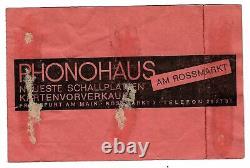 Led Zeppelin 7/18/70 Frankfurt Germany BIG Mega Rare Concert Ticket Stub! German