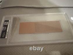 Led Zeppelin Chicago Concert Ticket Stub Original PSA Encapsulated Rock & Pop