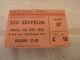 Led Zeppelin Concert Ticket Stub Earls Court Sun. May 25th 1975