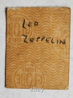 Led Zeppelin Concert Ticket Stub July 24 1973 Three Rivers Stadium Pittsburgh PA