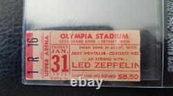 Led Zeppelin Original Detroit Michigan Jan. 31, 1975 Concert Tour Ticket Stub