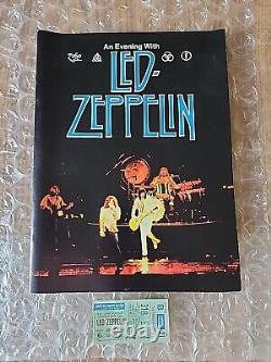 Led Zeppelin original large concert ticket stub for June 1977 at MSGardens NYC +