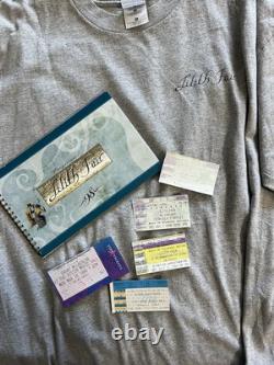 Lilith Fair & Sarah McLachlan Concert Bundle/Ticket Stubs, Concert Book & Tshirt