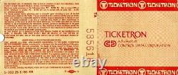 Live Aid Concert Ticket Stub 1985 J. F. K. Stadium Philadelphia-madonna-led Zepp