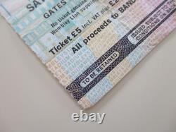 Live Aid Concert Ticket Stub 1985 Wembley Stadium UK Queen Freddie Mercury (Ex-)