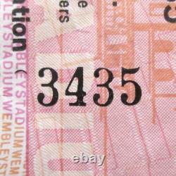 Live Aid Concert Ticket Stub 1985 Wembley Stadium UK Queen Freddie Mercury (Ex)