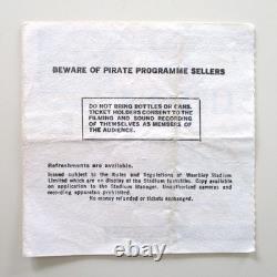 Live Aid Concert Ticket Stub 1985 Wembley Stadium UK Queen Freddie Mercury (Ex-)