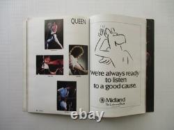 Live Aid Concert Ticket Stub + Programme Wembley Stadium London UK 1985 Queen