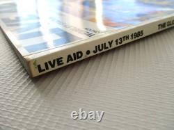 Live Aid Concert Ticket Stub + Programme Wembley Stadium London UK 1985 Queen