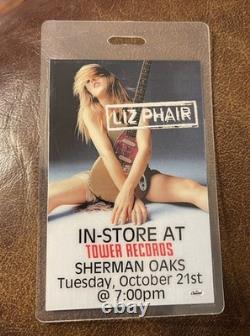 Liz Phair Rare Autographed Concert Ticket Stub Sherman Oaks, Ca 10/21/2003