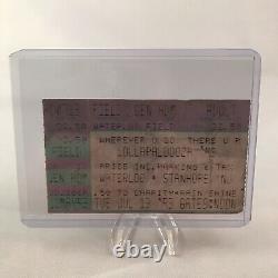 Lollapalooza Waterloo New Jersey Concert Ticket Stub Alice Tool Vtg July 13 1993