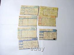 Lot 29 Concert Ticket Stubs Atlanta GA 80s& 90s Stones DNC Elton John U2 Neil