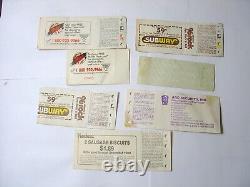 Lot 29 Concert Ticket Stubs Atlanta GA 80s& 90s Stones DNC Elton John U2 Neil