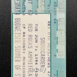 Lot 40 concert ticket stubs (Pearl Jam, Beastie Boys, Soundgarden, Foo Fighters)