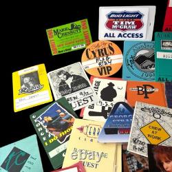 Lot Concert Tour Back Stage Crew Pass Jackson Tritt Reba Haggard Black Strait