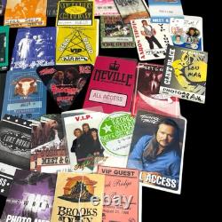 Lot Concert Tour Back Stage Crew Pass Jackson Tritt Reba Haggard Black Strait