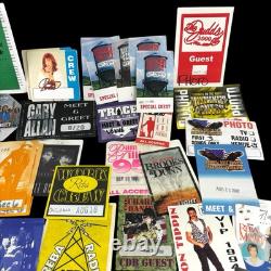 Lot Concert Tour Back Stage Crew Pass Jackson Tritt Reba Haggard Black Strait