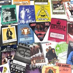 Lot Concert Tour Back Stage Crew Pass Jackson Tritt Reba Haggard Black Strait