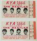 Lot Of 2 Beatles Last Concert Ticket Stub 1966 Candlestick Park Rare Orange Box