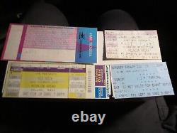 Lot Of Concert Ticket Stubs From The 90's And More Kid Rock Poison & More Bba-46