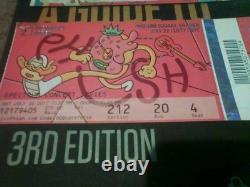 Lot Of Phish Items The Phish Companion Book 5Cds Dvd Vhs 11 Concert Ticket Stubs